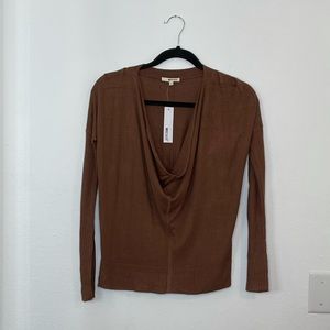 LAmade Brown Knit Sweater